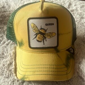 Goorin Bros. The Queen Bee Trucker Mesh Baseball SnapBack Cap - The Farm